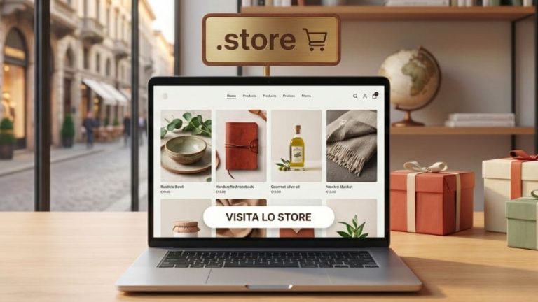 Dominio .store: cos’è e quando usarlo per vendere online