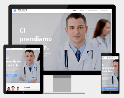 Sito web per professione medica