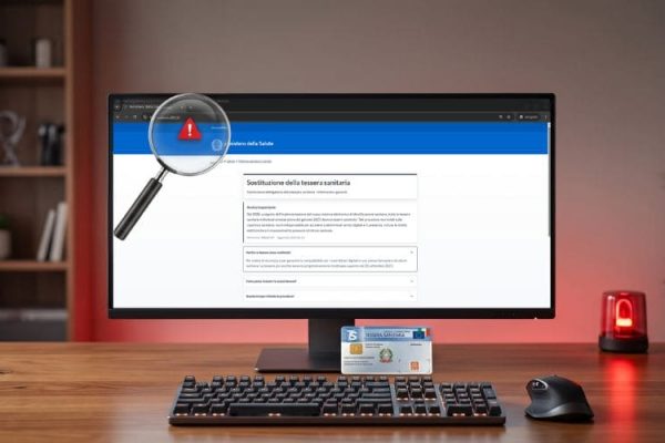 Allerta Phishing: La truffa della sostituzione della Tessera Sanitaria