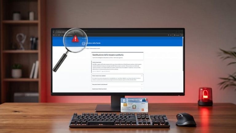 Allerta Phishing: La truffa della sostituzione della Tessera Sanitaria