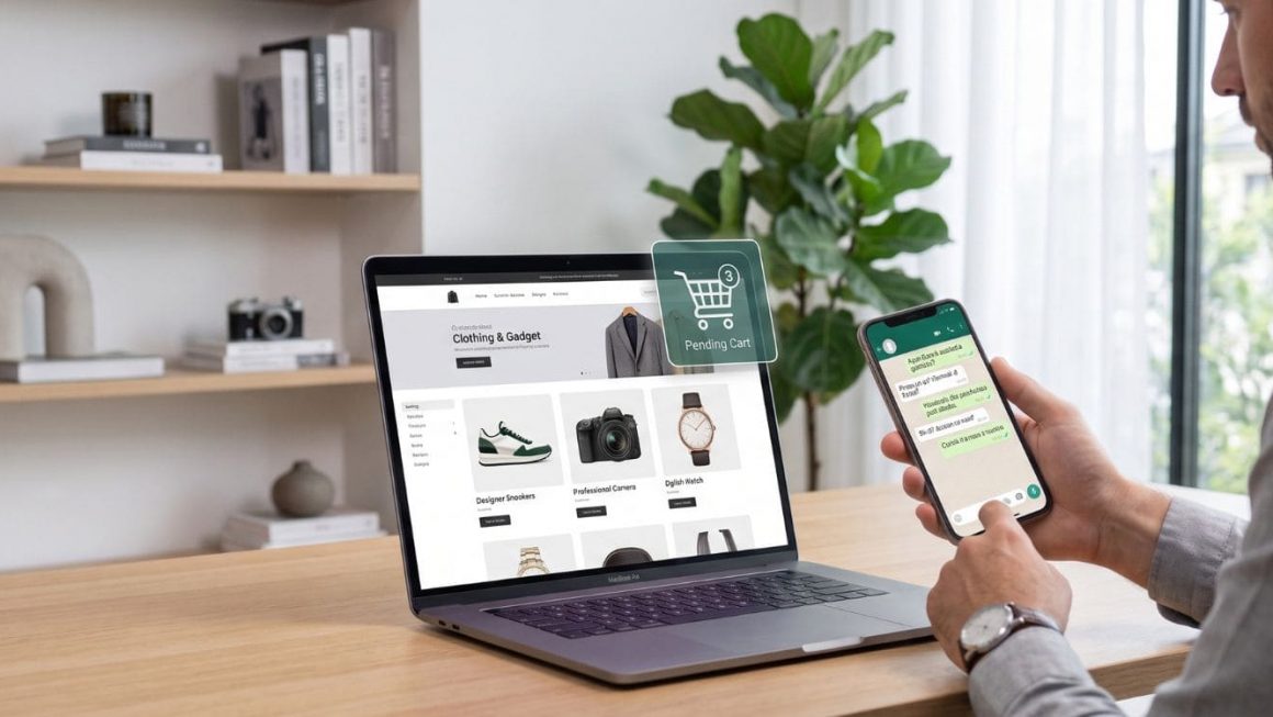 Carrelli abbandonati: come recuperarli con WhatsApp