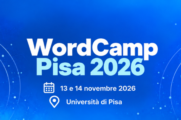 Register.it al WordCamp Pisa 2026
